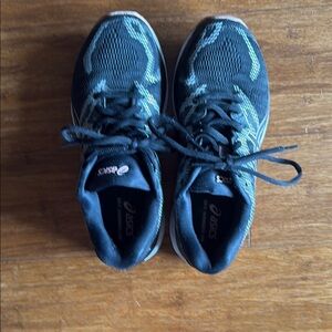 ASICS Black and pink Athletic Sneakers EUC